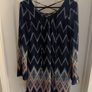 Cute spring colored dress.